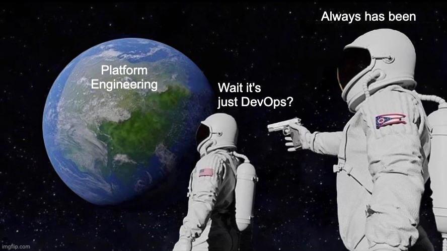 Platform Engineering meme